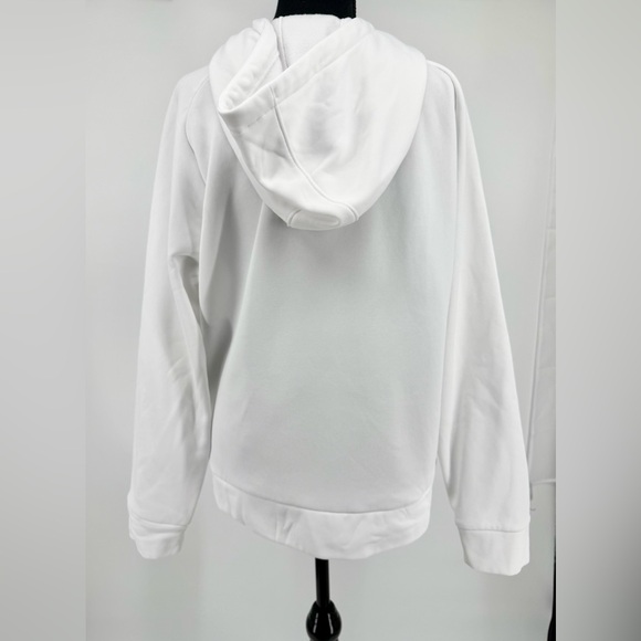 Under Armour White Hoodie with Gray Emblem - Picture 5 of 6